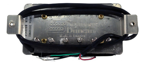 Pastilla Humbucker Pasiva Negra Seymour Duncan Sh-1b '59