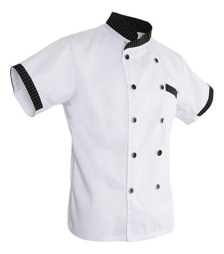 Uniforme De Cocina De Catering Metro Blanco