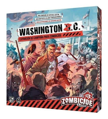 Zombicide Segunda Edición Expansión Washington + Envio