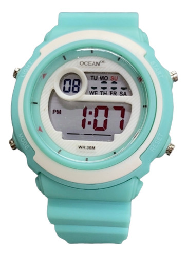 Reloj Digital Deportivo Para Mujer Niños Luz Alarma Lon001