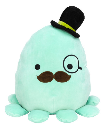 Squishmallows Pulpo De Lujo De 12 Pulgadas, Añade Zobey A . Color Verde