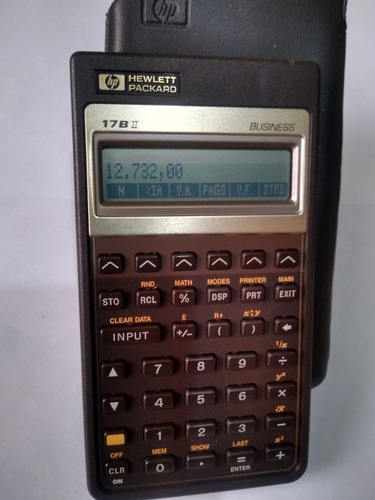 Calculadora Financiera Hp 17 B2 Tasas Interes Flujos Amortiz