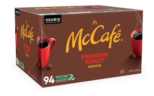 Cafe Keurig Mccafé Premium Roast Capsulas K-cup 94 Pods 