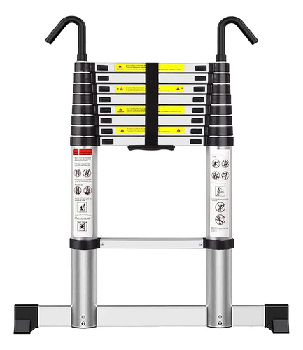 Archom - Escalera Telescópica Con Ganchos, Escalera Telescóp