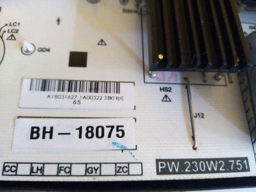 Tarjeta Fuente Para Pantalla Vios De 65 Vi96935 (Usado)