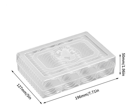 Contenedores Para Monedas Portamonedas De 41 Mm Organizador