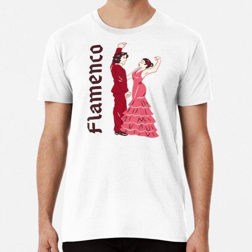 Remera Pareja De Baile, Baile Flamenco Algodon Premium