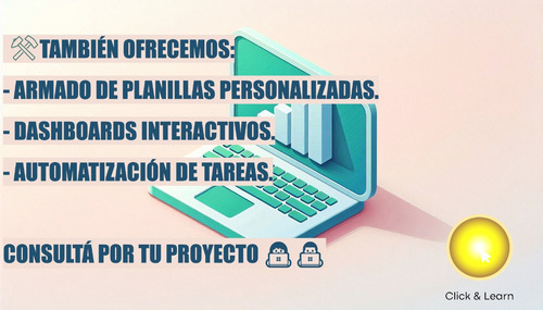 Curso De Excel Online |clases Personalizadas+planillas Autom