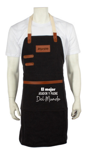 Delantal Personalizado Dia Del Padre Ecofamy