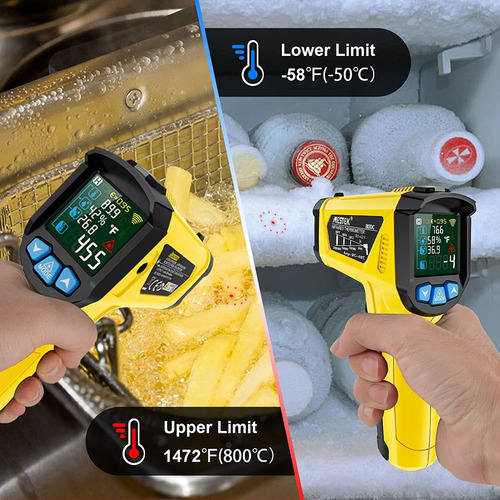 Termómetro Infrarrojo Digital Láser Temperatura Cocina
