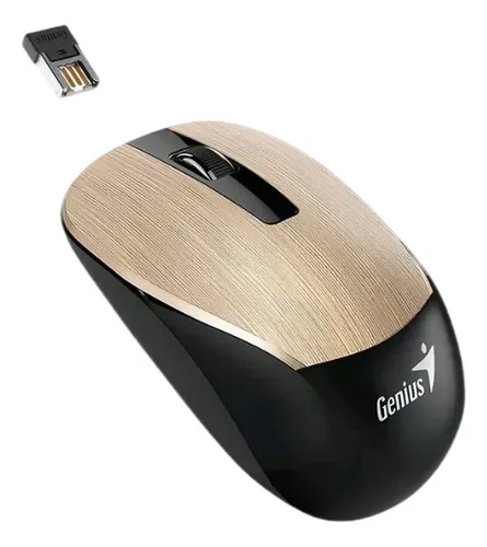 Mouse Inalambrico Genius Nx-7015 Dorado Usb