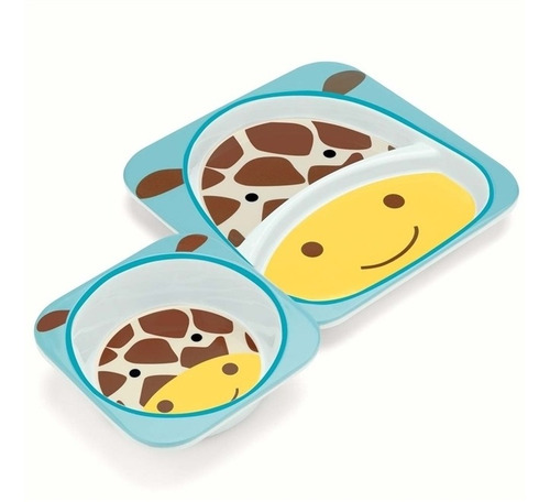 Imagem 3 de 4 de Set De Pratos Zoo Girafa - Skip Hop