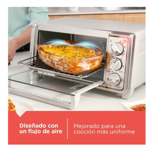 Black+decker Horno Tostador De 4 Rebanadas, To4130-1sdla Con