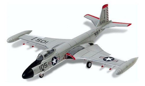 Us Navy Mcdonnell F2h-3 Vf41 Black Aces 1/72 Academy 12548