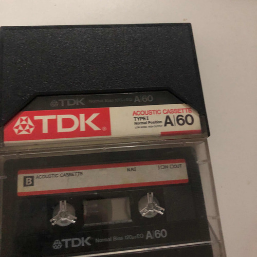 Lote De 6 Cassette Virgen Vintage Tdk Sony Ampex Samsung (Usado)