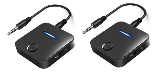 Li Adaptador De Audio 2 En 1 (2 Transmisores Y Receptores)
