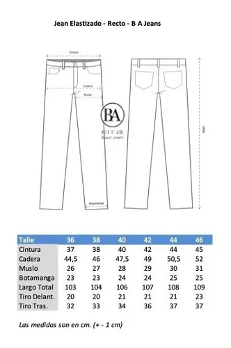 Talles jean mujer new arrivals