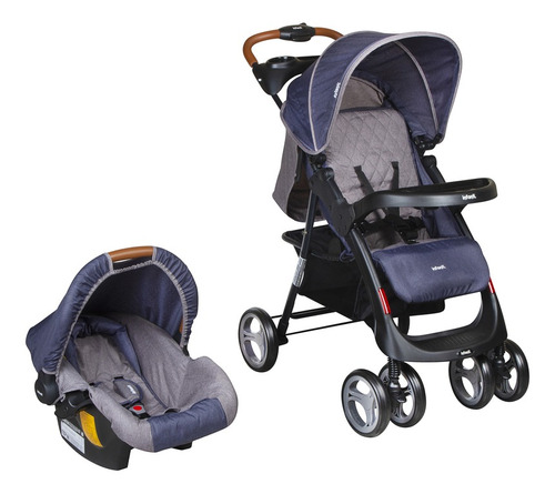 Coche Travel System Pompeya Blue Infanti