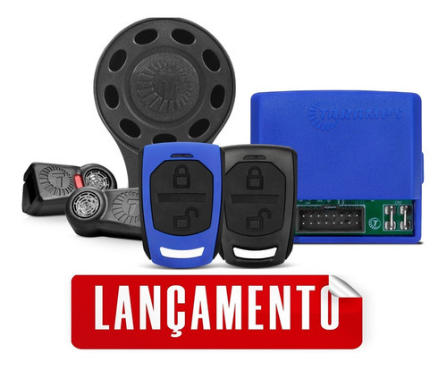 Alarme Automotivo Taramps Tw10 G4 2 Controles Tr5 Universal