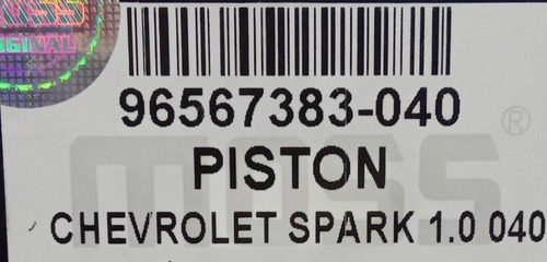 Piston Gm Spark 040 Moss 74-738314
