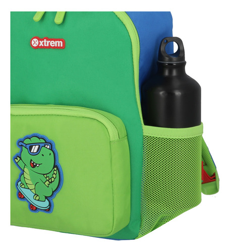 Mochila Xtrem Play-time 5xt Dino Verde