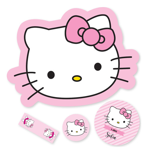 Kit Imprimible Hello Kitty Bailarina - Cumpleaños Tukit