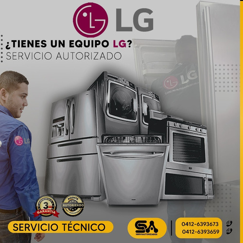 Técnico LG Autorizado Caracas Nevera Lavadora Secadora 