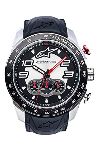 Tech Men's Chronograph Watch, Analog Chrono 45 Mm Stainless 