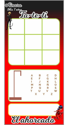 Combo Juegos Multi Palabra Tateti Y Ahorcadox30 + 30 Marc