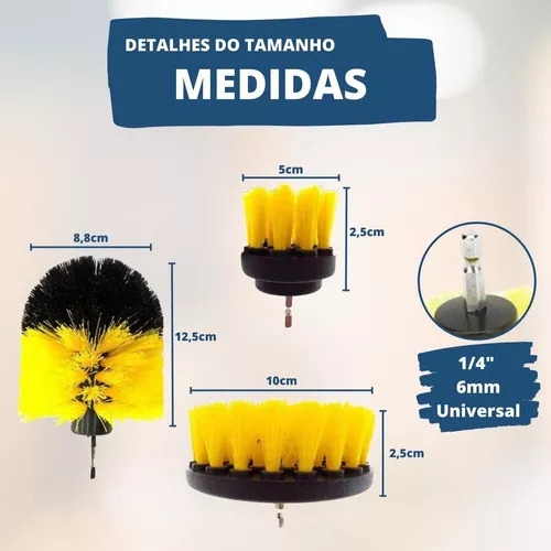 Ch Paquete De 3 Cepillos De Limpieza For Destornilladores