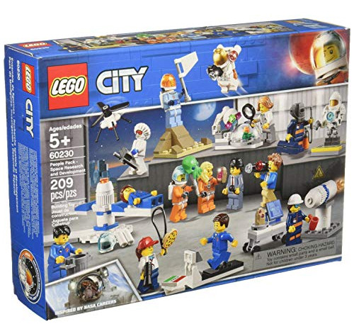 Paquete De Personas Del Puerto Espacial De Lego City Space R