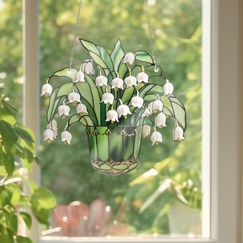 Decoración De Ventana De Acrílico Adorno De Ventana De Acríl