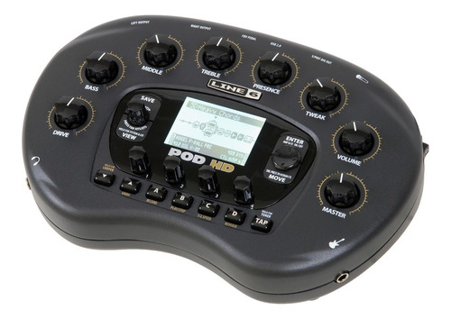 Nueva Pedalera Interface Line 6 Pod Hd Guitarra Six Podhd