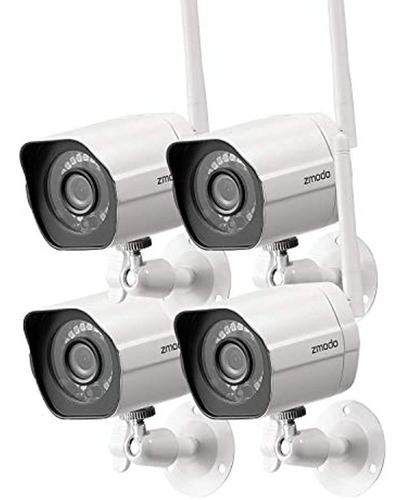 Zmodo 1080p Full Hd Sistema De Cámara De Seguridad Inalámbri