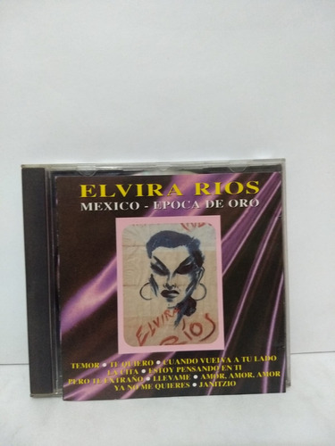 Elvira Rios  Mexico - Época De Oro - Cd, España - Orfeon