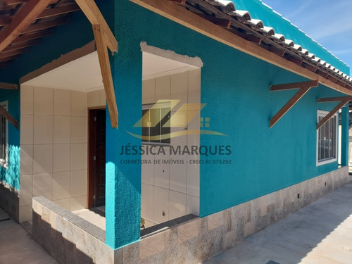 Imagem 4 de 9 de Casa Com 2 Quartos E Área Gourmet Em Unamar - Cf - Jmc110.1