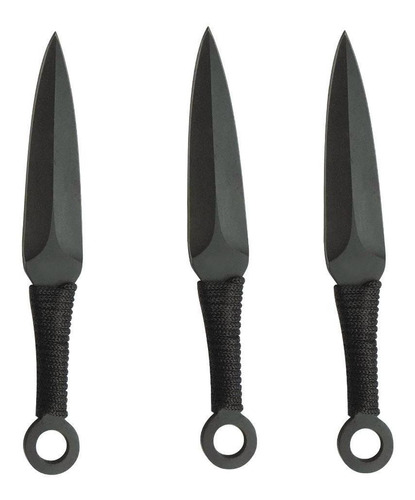 Faca De Arremesso Ninja Kunai Tática Paracord Nakata Nautika