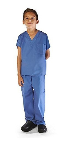 Kids Scrubs Super Soft Children Scrub Set Nios Doctor Dress