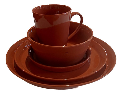 Vajilla De Porcelana De 20 Pz Terra Nomada Crown Baccara