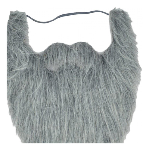 Barba Falsa De Navidad, Accesorios De Barba De Papá Gris