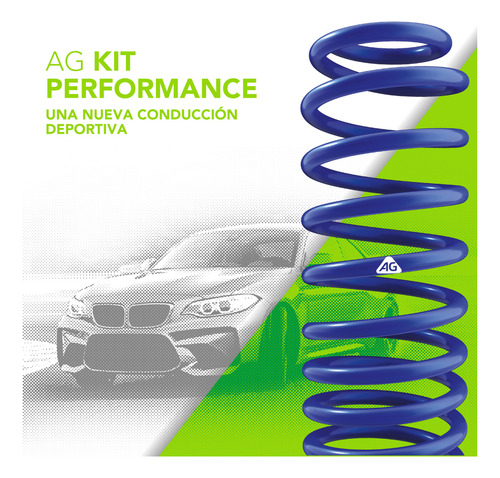 Imagen 4 de 7 de Kit Espirales Progresivos X 2 Volkswagen Golf 03/10