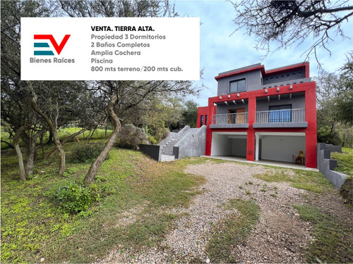 Venta. Tierra Alta. Hermosa Propiedad 200 Mts Cub / 800 Mts Terreno. Posesion Inm