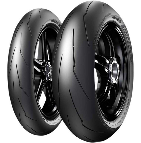 Par Pneu Hp4 Race 120/70r17 + 200/55r17 Diablo Sp V3 Pirelli