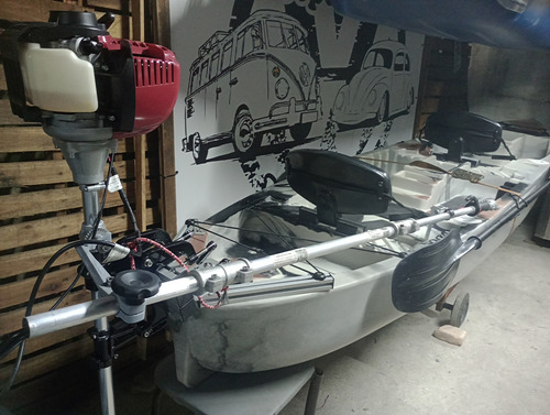 Caiaque Duplo Com Motor