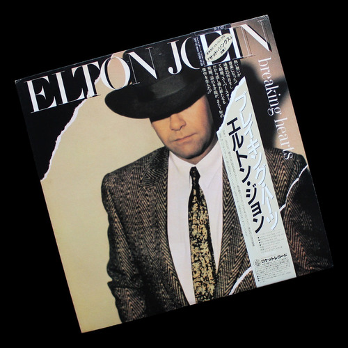 ¬¬ Vinilo Elton John / Breaking Hearts Obi 1984 Zp