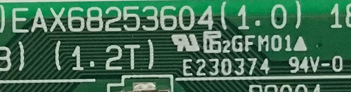 Main Lg Ebt66165504 Eax68253604 / Modelo 65um6900pua.busylkr (Usado)