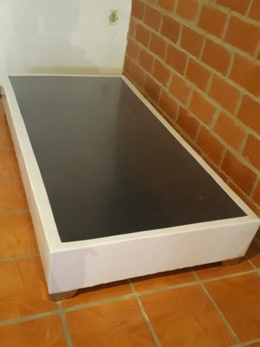 Imagen 1 de 10 de Box Spring Individual ( Fabricamos Todos Los Tamaños)
