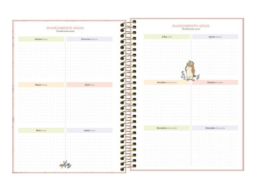 Agenda 2024 Tilibra Planner Semanal 177x240 Ursinho Pooh Rsa