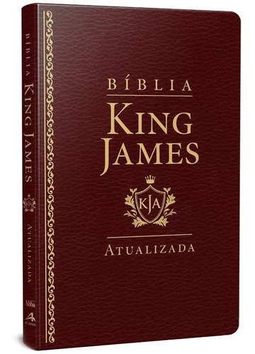 Bíblia King James Atualizada Slim | Kja | Vinho