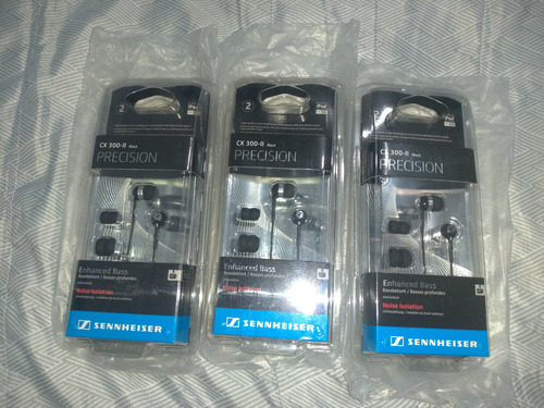 Fone Ouvido Sennheiser Cx 300 I I In Ear Precision Original